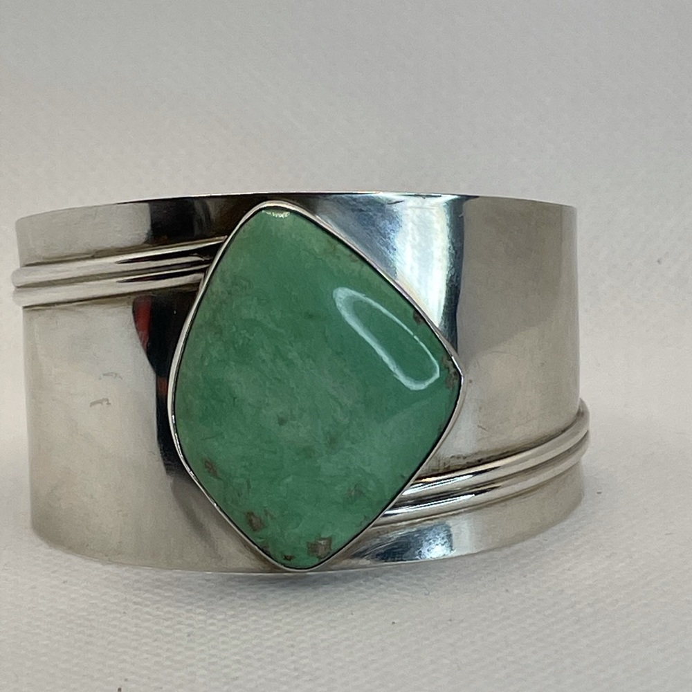 Wide Turquoise cuff